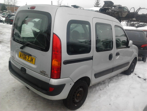 Used Car Parts Renault KANGOO 2006 1.5 Mechanical Commercial 2/3 d. Grey 2013-2-16